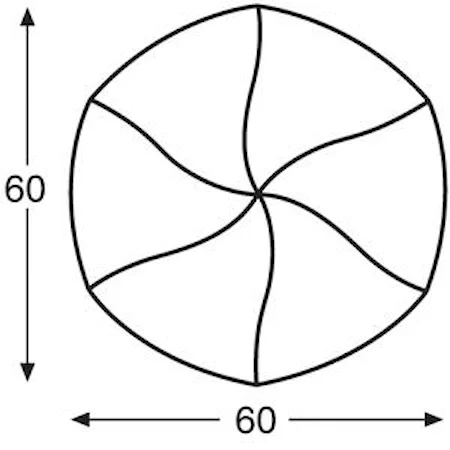 Radial Dining Table